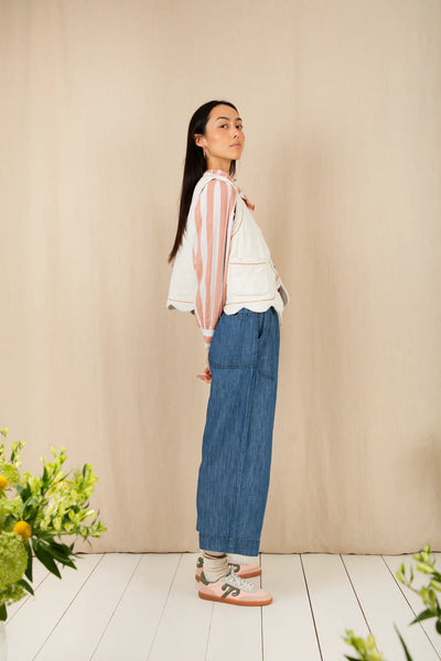 Bonte Estelle Gilet in Ecru