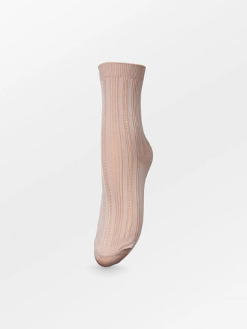 COMING SOON! Beck Sondergaard Glitter Drake Sock in Fawn