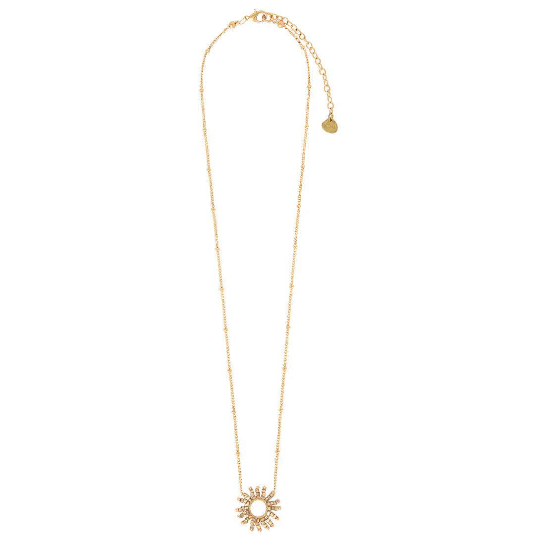 Mishky Fringe Sun Gold Small Necklace N-GP-S-13066