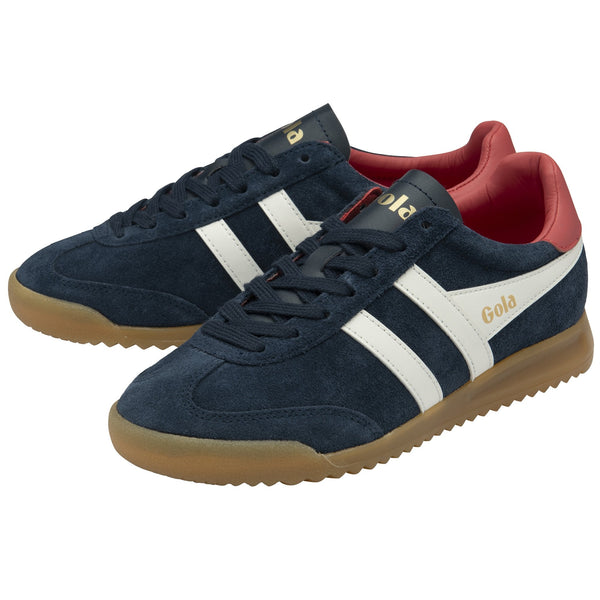 Gola Torpedo Trainer in Navy/Off White/Coral