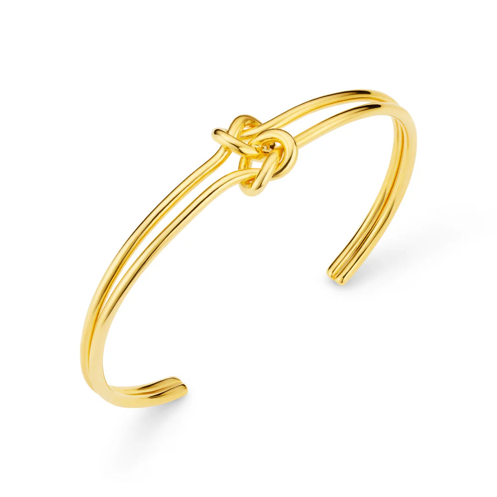 Orelia Polished interlocking Knot Bracelet