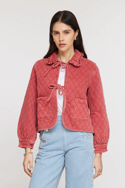 Seventy + Mochi Heidi Jacket in Vintage Red