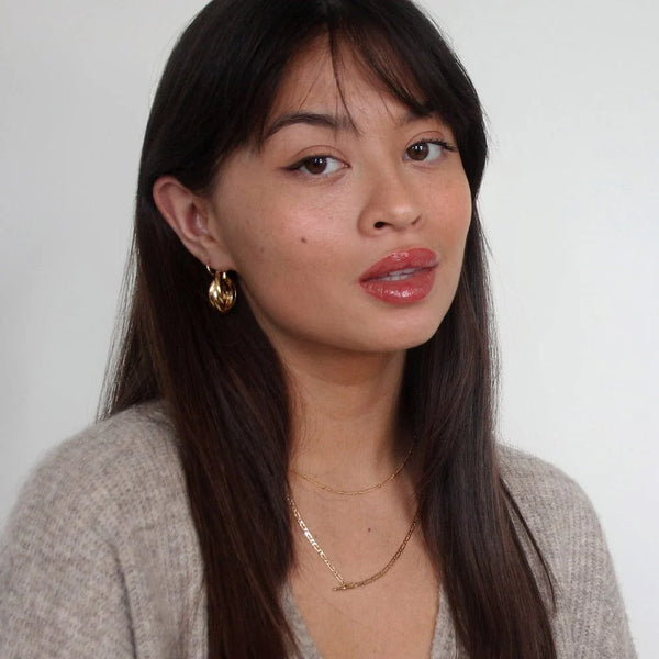 Orelia Interlocking Hoop Earrings ORE26407