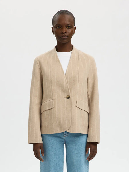 Selected Femme Leighton Handmade Blazer