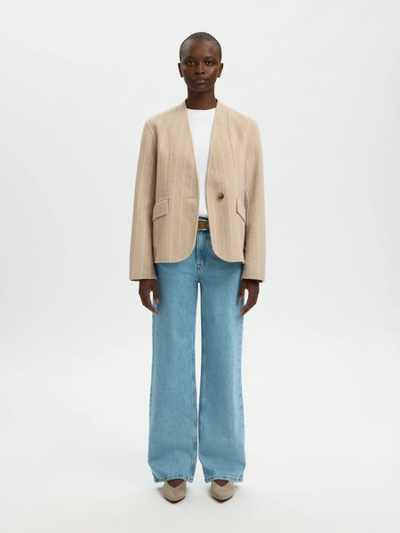 Selected Femme Leighton Handmade Blazer