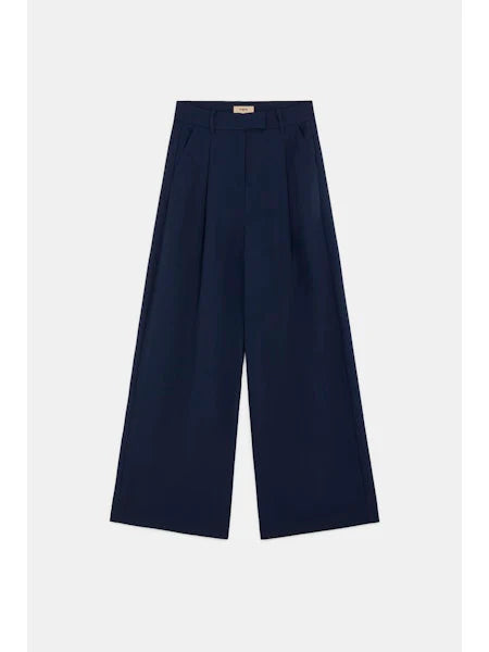 Suncoo Japon Trousers in Bleu Nuit H25C04303