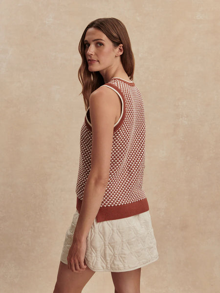 Varley Jenson Stich Tank in Maple