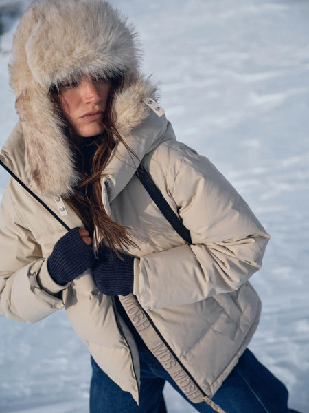 Mos Mosh Jilly Hope Down Jacket in Feather Grey