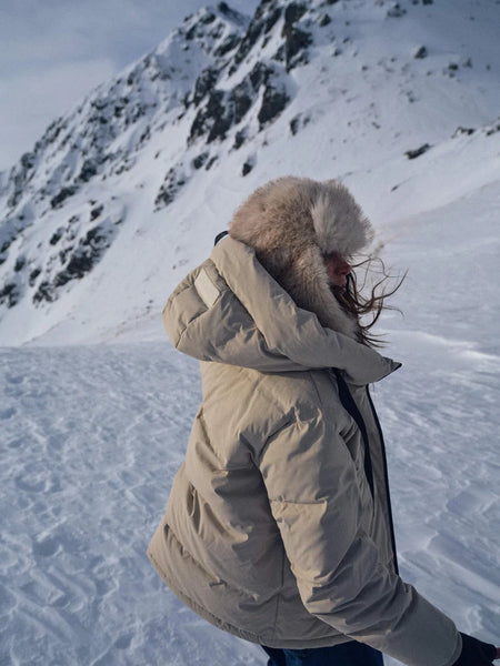 Mos Mosh Jilly Hope Down Jacket in Feather Grey