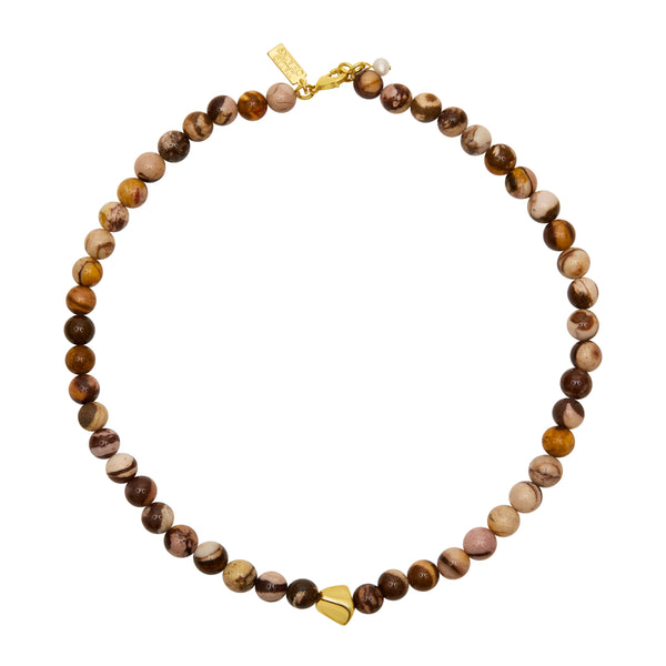 Talis Chains Tokyo Choker in Latte