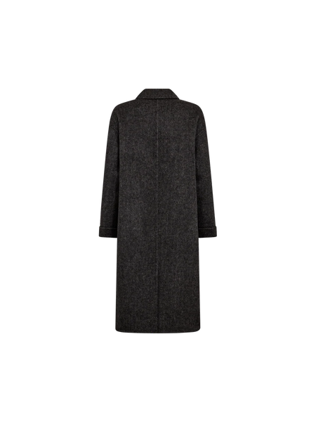 Mos Mosh Lucca Barkley Wool Coat in Phantom