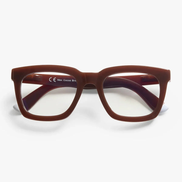 Barner Max Glossy Cocoa Brown Screen Glasses