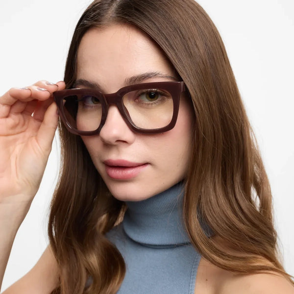 Barner Max Glossy Cocoa Brown Screen Glasses