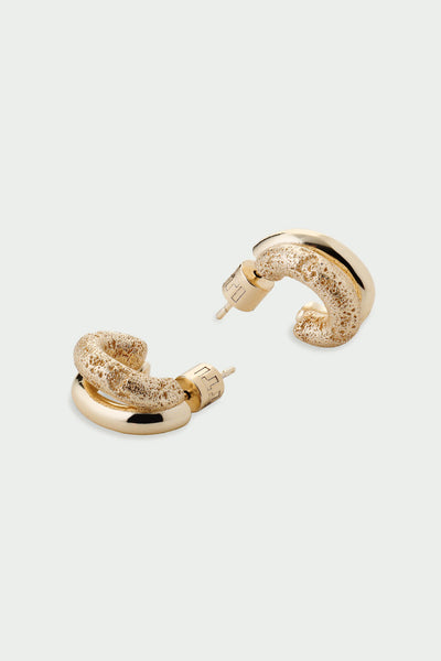 Tutti Mirage Earrings Small Gold hoop earrings 