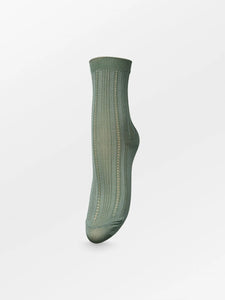 COMING SOON! Beck Sondergaard Glitter Drake Sock in Mistletoe Green