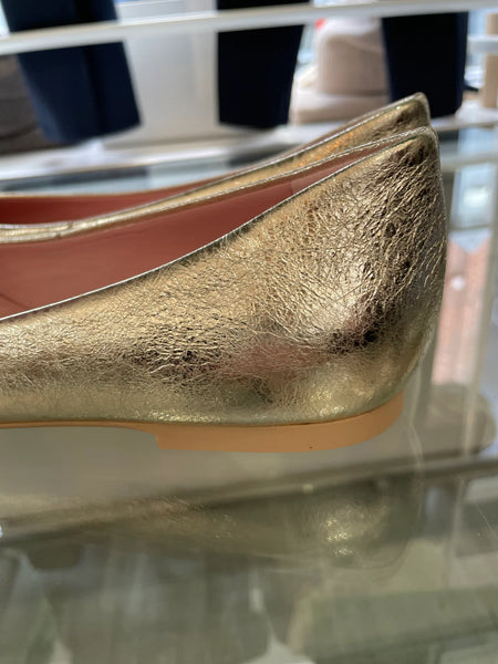 Pretty Ballerinas Nicole Shoes in Gold