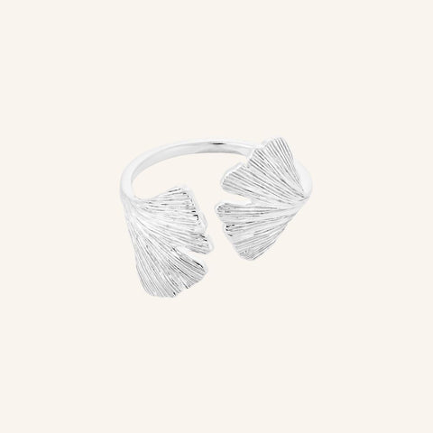 Pernille Corydon Biloba Ring in Silver