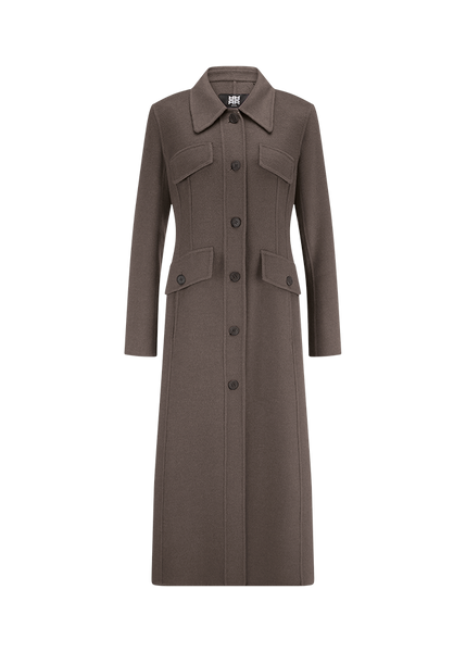 Riani Wool Coat in Dark Ash