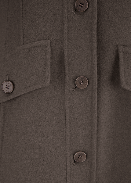 Riani Wool Coat in Dark Ash