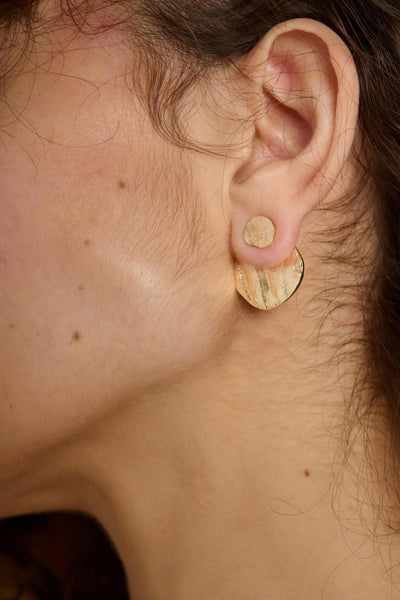 Tutti Riva Earrings Pair of gold earrings 