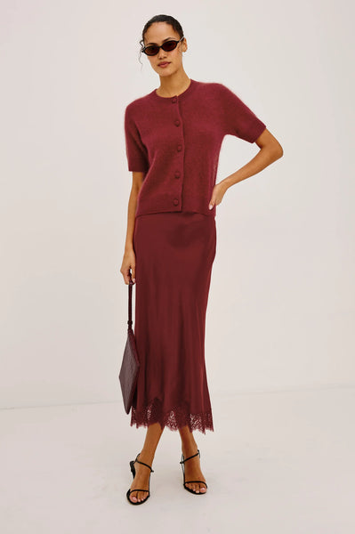 Rails Roman Top in Crimson