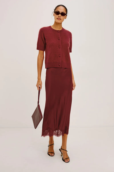 Rails Roman Top in Crimson