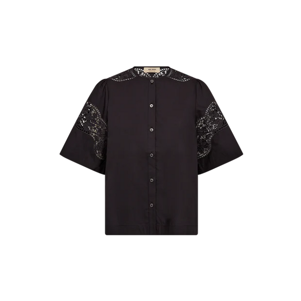 Mos Mosh Rooma Cotoni Shirt in Black