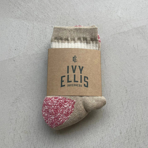 Ivy Ellis Sandberg Womens Cotton Sock
