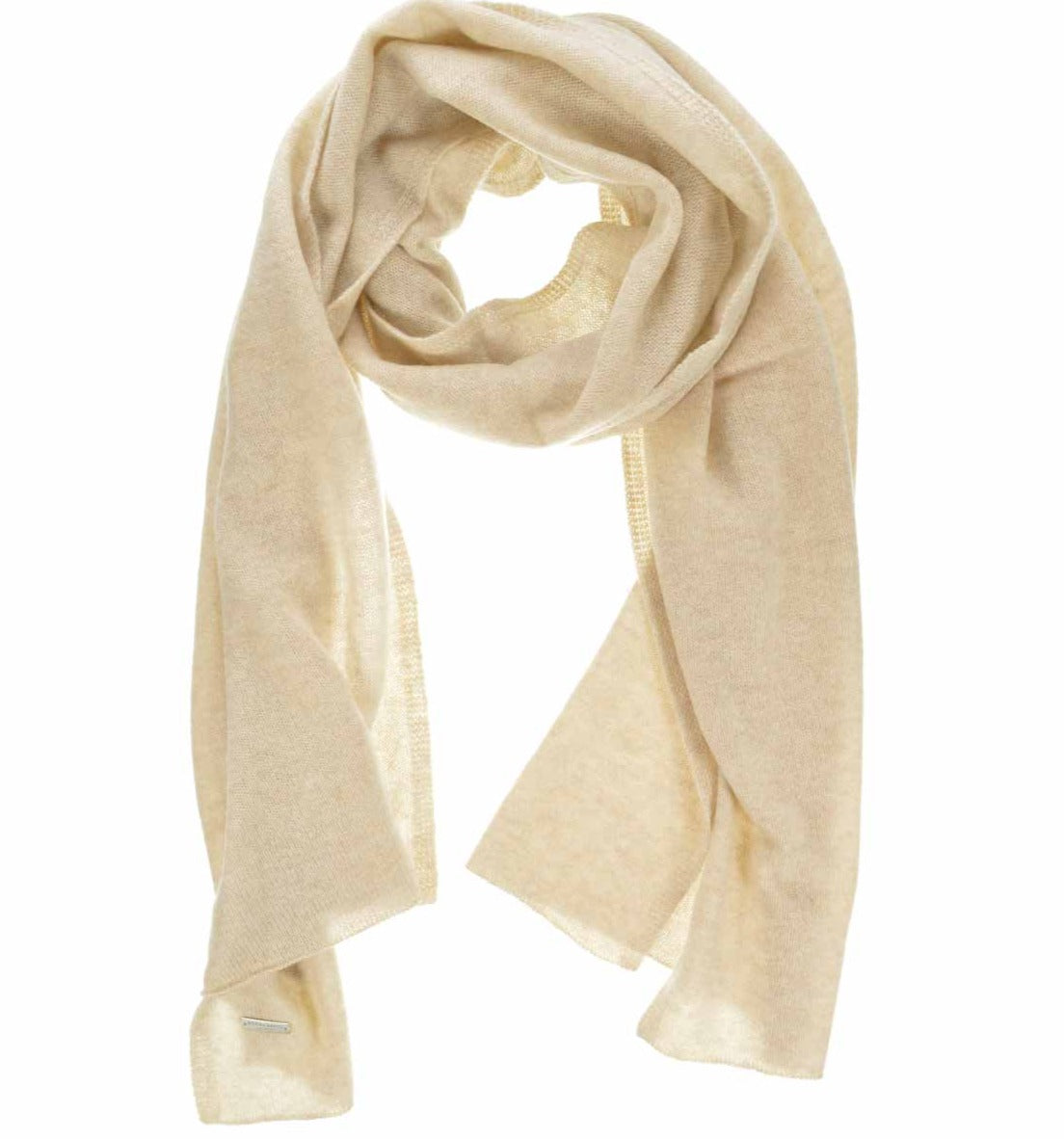Seeberger Cashmere Scarf in Sand