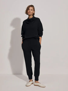 Varley Slim Cuff Pant in Black