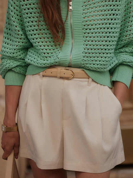 Varley Tansy Woven Short in Ivory