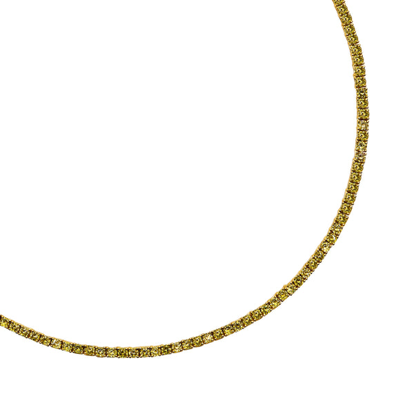 Talis Chains Tennis Choker - Green