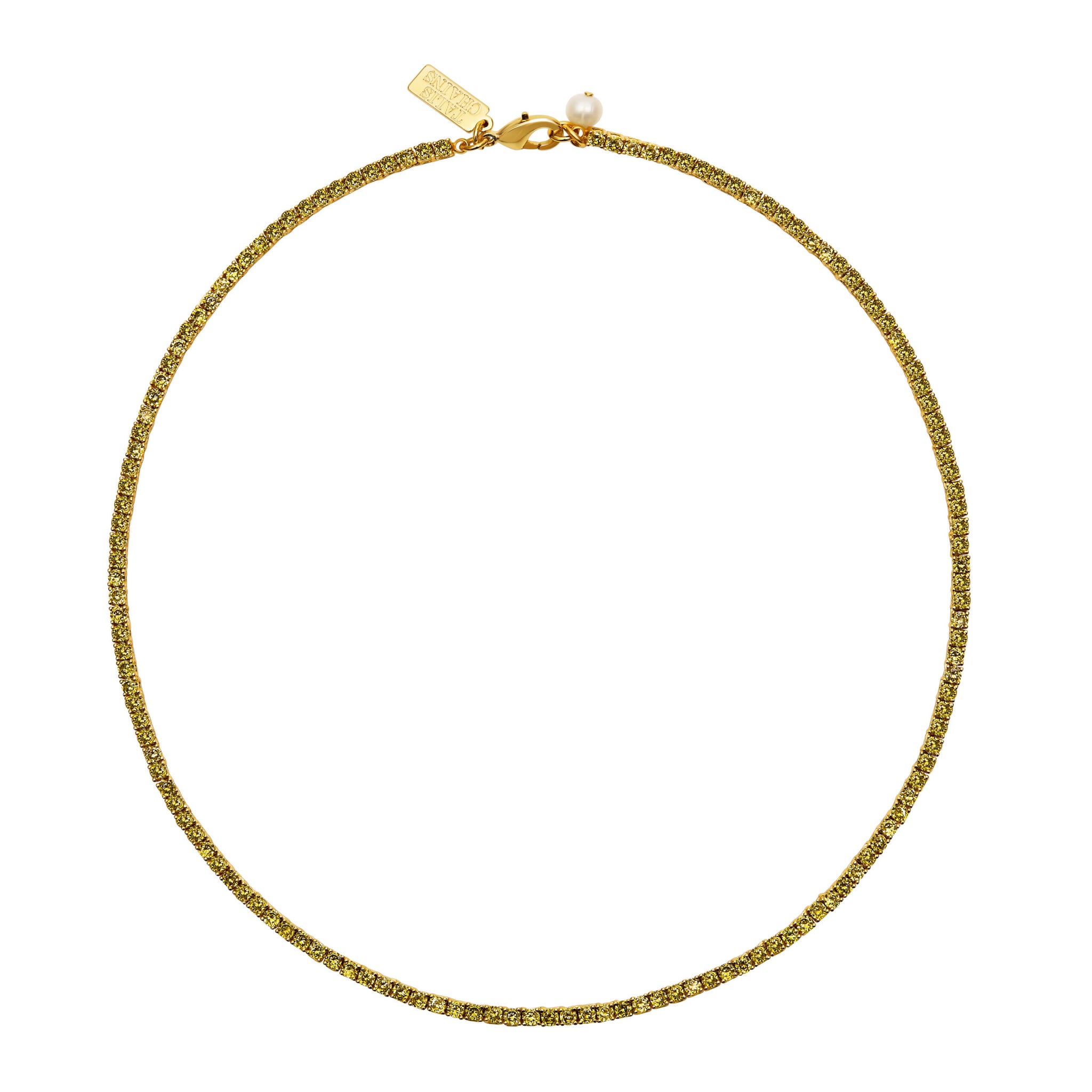 Talis Chains Tennis Choker - Green