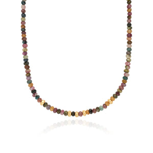 Anna Beck Tourmaline Beaded Necklace 15-17" NK10655-GTOUR