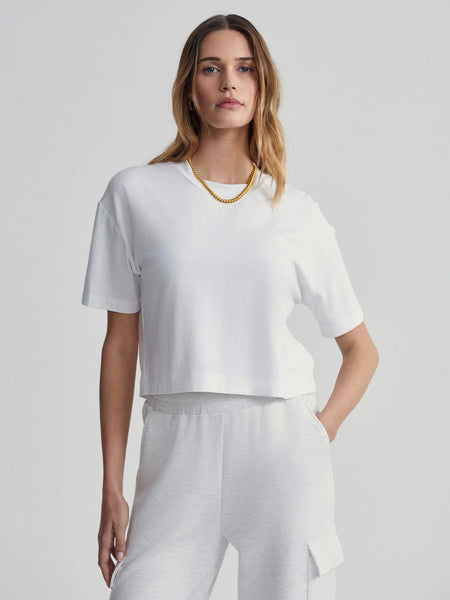 Varley Venice Easy Tee in White