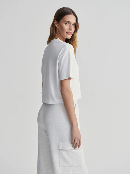 Varley Venice Easy Tee in White