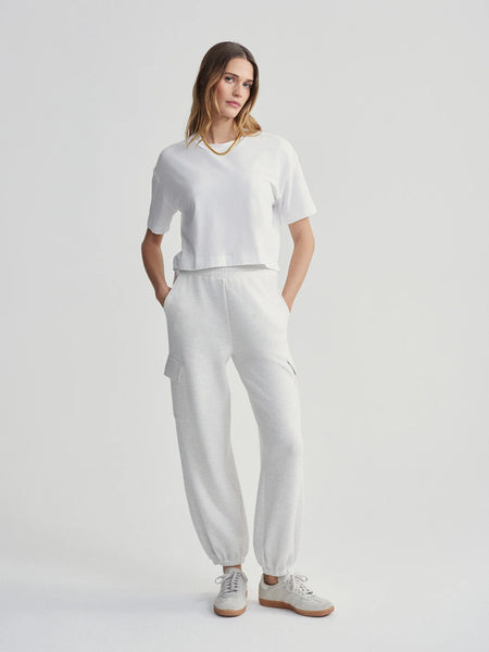 Varley Venice Easy Tee in White
