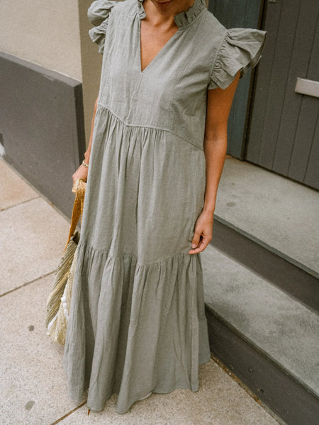 Mos Mosh Waldy Izha Dress in Chocolate Chip