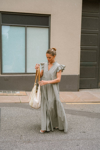 Mos Mosh Waldy Izha Dress in Chocolate Chip