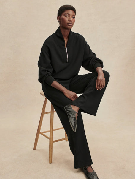 Varley Wide Leg 30" Pant in Black