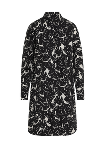 *Last one!* 0039 Gracia New Shirt Dress in Black