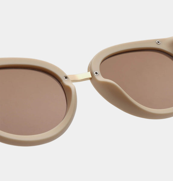 A.Kjaerbede Jolie Sunglasses in Cream