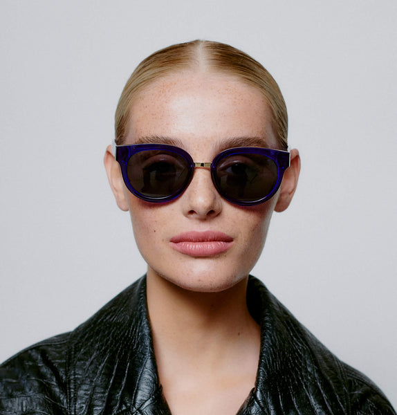A.Kjaerbede Jolie Sunglasses in Purple Transparent