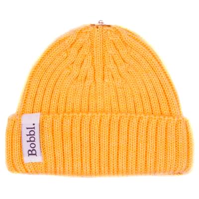 Bobbl Merino Wool Hat in Yellow