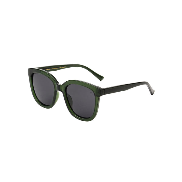 A.Kjaerbede Billy Sunglasses in Dark Green Transparent