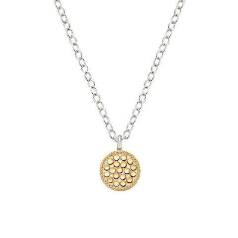 Anna Beck Mini Reversible Disc Necklace 0140N TWT