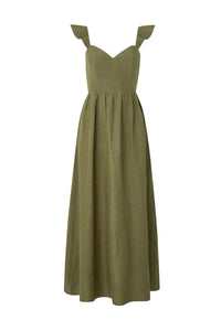 By Malina Emery Dress in Olive *LAST ONE!*